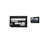Micro SD PSP avec carte mémoire 32 g universelle et adaptateur mémoire de type Pro Duo carte magique compatible avec Sony Play Fat Slim psp 1000/2000/3000 appareil photo HANDYCAM