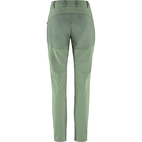 Fjällräven Damen Abisko Midsummer Reg Hose, Jade Green/Patina Green, 44