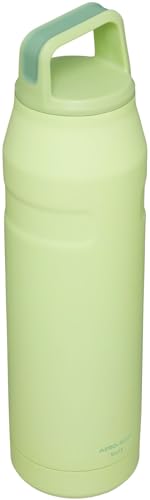 Image of Stanley IceFlow Cap and Carry Water Bottle | Wide Mouth Twist Lid | Lightweight & Leakproof for Travel & Sports | Insulated Stainless Steel | BPA-Free