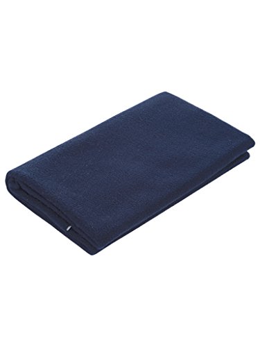 Image of Mee Mee Navy Blue Instadry Fleece Baby Bed Protector Sheet - Super Absorbent, Rapid Drying, Skin-Friendly, Reusable, Waterproof, Ideal for Newborns and Toddlers, 0-9 Months, 50x70cm