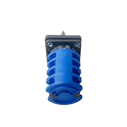 Interruptor giratorio LW8-20/4 con selector de leva de 3 posiciones On-Off-On y 4 niveles 20A 4