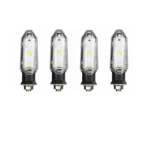 Indicateurs clignotants feux arrière universels ambre 12V lampe témoin moto