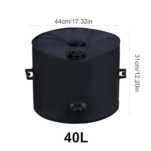 Base de parapluie pour sac de poids portable résolvant les chutes de parasol