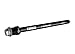 Thule Baby Fahrrad Zubehör Steckachse Syntace X-12 2014, schwarz, One Size