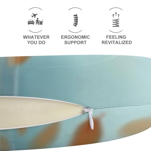 Almohada de viaje espuma viscoelástica tamaño único miniatura 5
