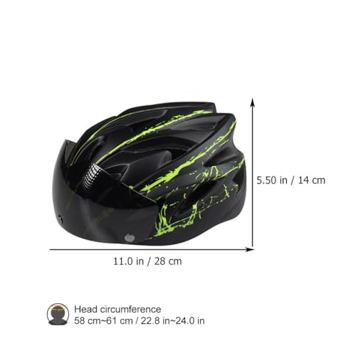 Casco de bici evita molestias visuales con gafas magnéticas y diseño cómodo 6