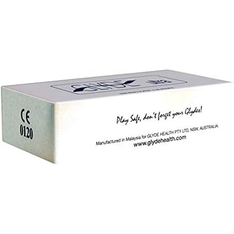 Glyde Ultra Natural Vegan Condoms, 100 Pack Cover