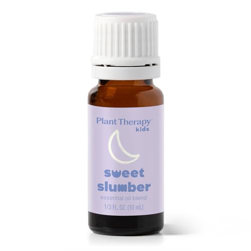 Image of Plant Therapy KidSafe Sweet Slumber Essential Oil Blend 10 mL (1/3 oz) 100% Pure, Undiluted, Relaxing Aromatherapy for Better Sleep