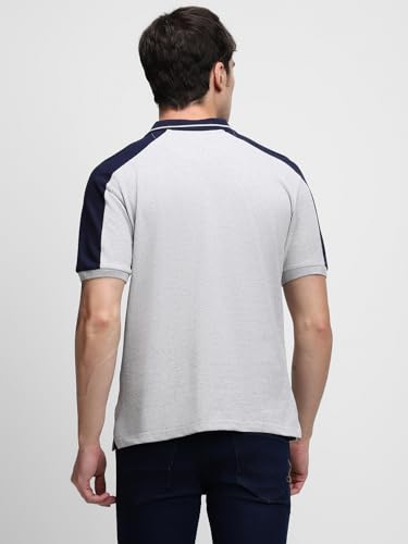 Image of Dennis Lingo Men's Cotton Solid Slim Fit T-Shirt
