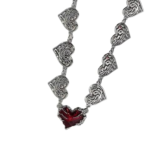 Colgante artístico de corazón con flecos móviles y detalle floral exclusivo