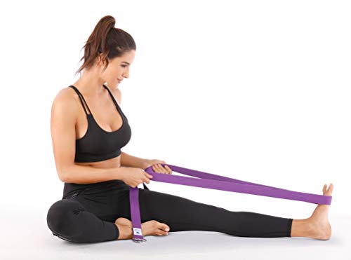 IUGA Yoga Block 2 Pack with Yoga Strap, High Density Yoga Blocks 9”x6”x3”to Improve Strength, Flexibility and Balance, Light Weight and Non-Slip Surface for Yoga, Pilates and Meditation - Image 8