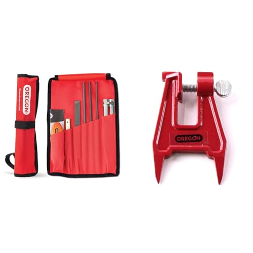 Oregon - Kit d'Affûtage Universel Portable pour Tronçonneuse, Limes Rondes 5/32