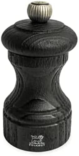 Peugeot Bistro Nature Black Pepper Mill, 10 cm - 4 in