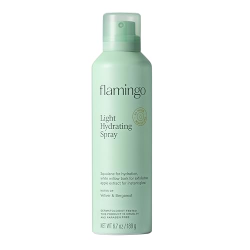 Flamingo Light Hydrating Spray for Women - 24 Hour Moisturizing Body Hydration - 6.7 oz