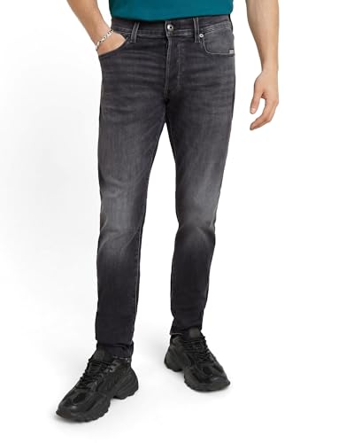 G-STAR Homme Jean 3301 Slim, Noir (faded black magnet D25742-A634-C239), 34W / 34L