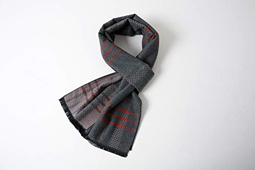 Eagool Thick Cashmere Scarf For Men Gift Idea Extremely Warm Super Soft Wool Scarf For Winter Autumn And Spring - Image 3
