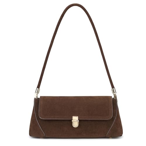 Vintage Suede Mini Hobo Tote
