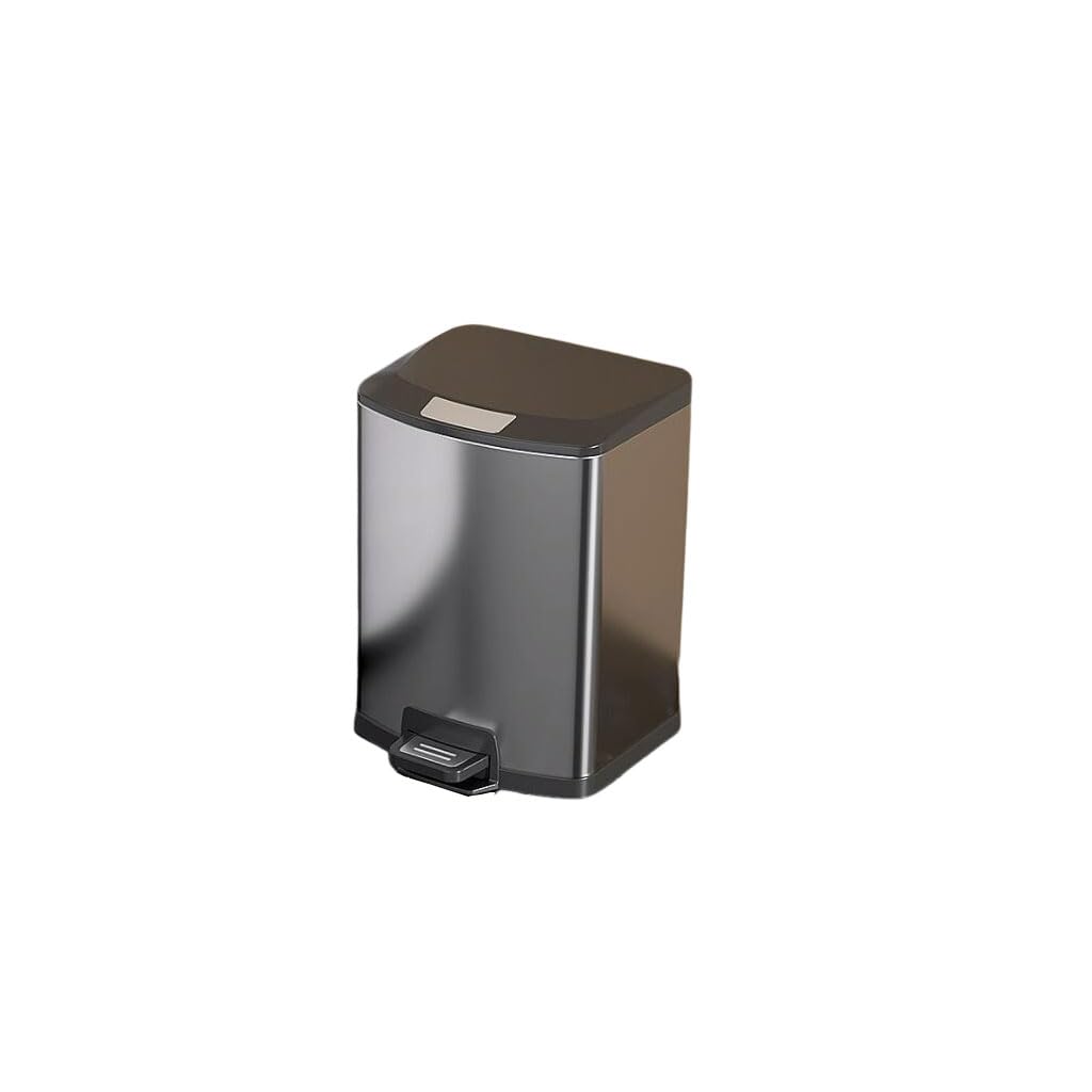 Sdydsge 7.0L/1.8Gal Bin， Home Kitchen Trash Can Stainless Steeldal Garbage Container Bin With Lid Waste Organizer Large Capacity