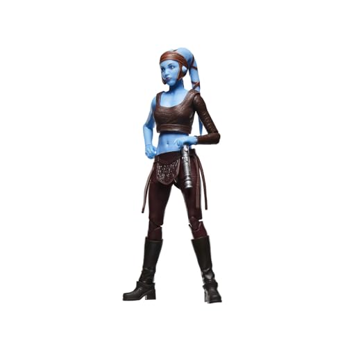 Star Wars The Black Series Aayla Secura, Figurine de Collection de 15 cm La Revanche des Sith, 20e Anniversaire