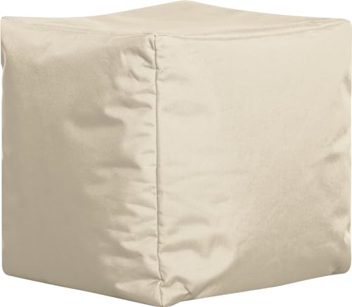 Sitting Point Sitzsack Scuba Cube 40x40x40cm beige Sitting Point Sitzsack Scuba Cube 40x40x40cm beige