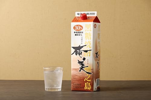 [鹿児島徳之島]黒糖焼酎 奄美 1800mlパック×3本セット 計5.4L 30度 焼酎 お酒 紙パック AG-33-N