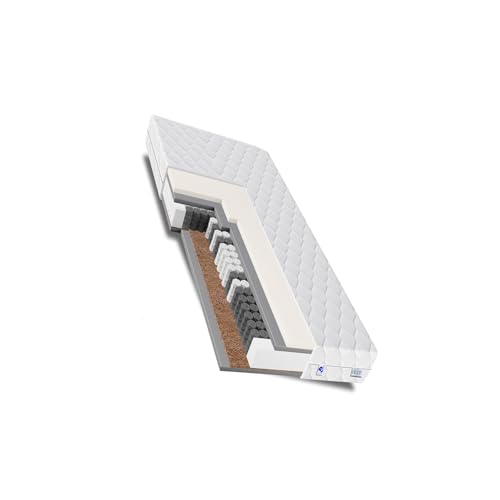 YIDATONG Colchón Viscoelástico 40x50x4cm Firmeza Media 3 Zone Comfort