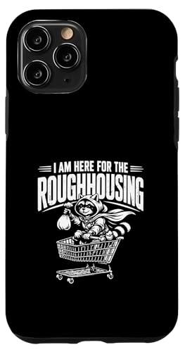 Funny Rogue Raccoon On A Feral Ride Cool Animal Novelty Pun �X�}�z�P�[�X iPhone 11 Pro �p
