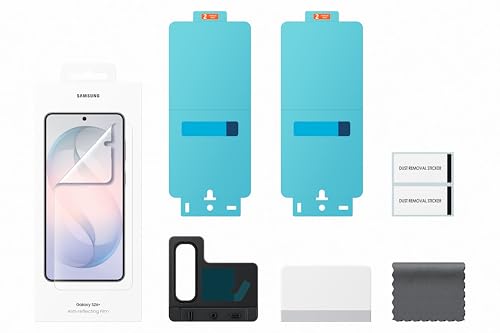 Image of Samsung Galaxy S26+ Anti-Reflecting Film, Phone Screen Protector, Anti-Scratch, Dust, and Fingerprint Shield, Anti-Glare, High Touch Sensitivity, Transparent