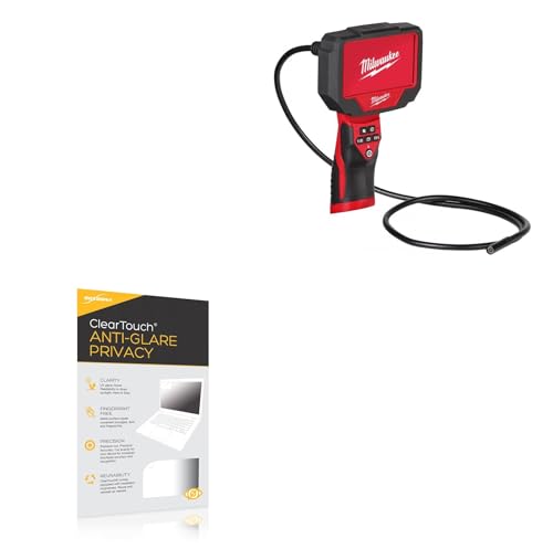BoxWave Screen Protector Compatible with Milwaukee M12 (4.3 in) - ClearTouch Anti-Glare Privacy (2-Pack), Privacy Screen Protector Flexible Film Anti-Glare