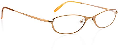 Optical Eyewear - Oval Shape, Metal Full Rim Frame - for Women or Men Prescription Eyeglasses RX
