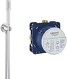 grohe set doccia completo, abs cromo 26404000 + grohe 35600000 rapido smartbox - corpo incasso universale, cromo