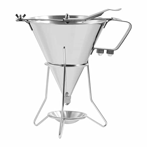 Royal Catering RC-OF05 vultrechter 1,8 l roestvrij staal doseeropening: 4,5,6 mm standaard met opvangbak vultrechter… - Afbeelding 6