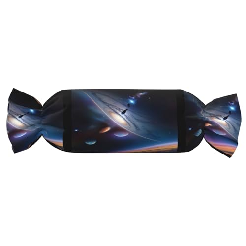 Almohada de espuma viscoelástica negra tamaño único