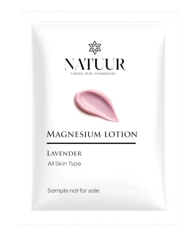 Image of NATUUR Magnesium lavender body lotion 10ml
