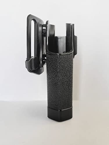 Trident Tactical Left Hand Oriented Police Duty Holster for Glock 17/19/26, Black in Color, Perfect Adjustment for Belts Upto 5.5cm Wide, Highly Comfortable.