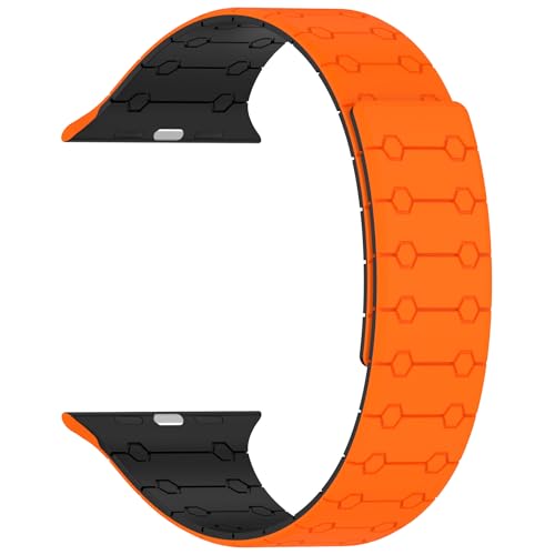 Image of Velour Silicone Watch Strap Compatible with Apple Watch 41mm, 40mm & 38mm, for iWatch Series SE, SE2,10 9, 8, 7, 6, 5, 4, 3 -Sport Loop for Men & Women(Watch Not Included)