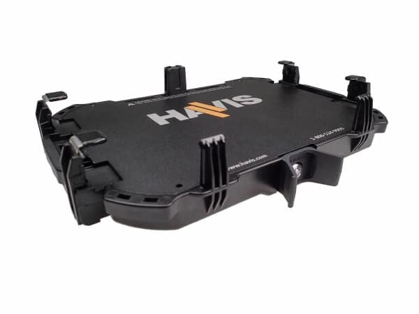 Havis UT-2013 Rugged Cradle for USE with Acer Enduro T1, Apple IPad (7th to 9th Generations) & & Samsung Galaxy Tab S9+, S9FE+