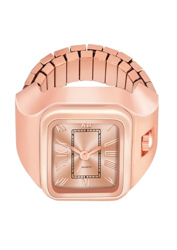 Image of Shocknshop Analog Fashion Stainless Steel Ladies Ring Watch for Women -W122