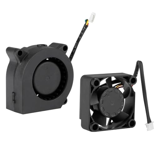 Creality 2 ventiladores oficiales K1C 4020 Blower Fan DC 24 V 3010 Axial Cooling Fan Extrusora Hotend Heat Sink Fan para impresora 3D Creality K1/K1C/K1 MAX