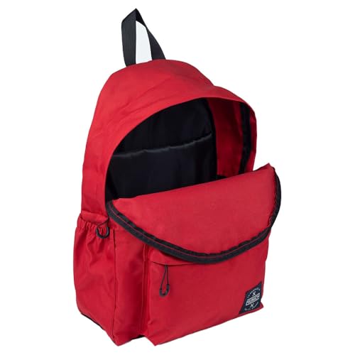 Mochilas Unisex niños MUNICH Basics Backpack BTS C/Red grandes para organizar carpetas 4