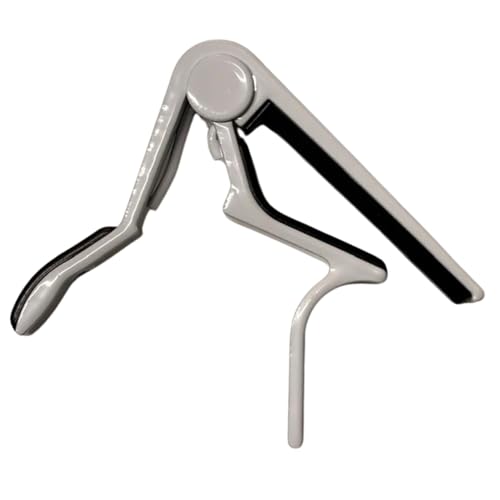 Image of Bajaao Metal Capo For Guitar, Ukulele, Mandolin & Banjo - Silver