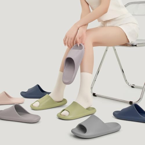 Premium Comfort Silent Sole Non Slip Yoga Mat EVA Slides Flat Sandals Summer Slippers For Men Indoor Outdoor Footwear4