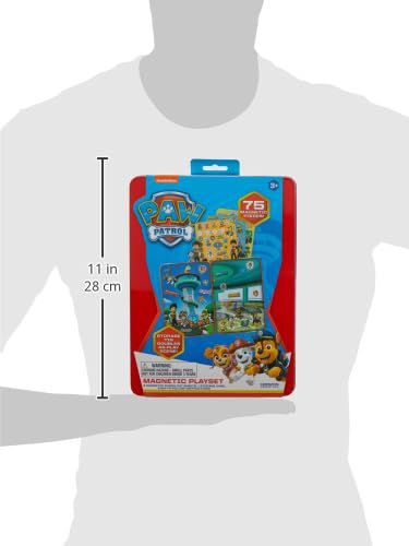 image for Horizon Group USA Paw Patrol Magnetic Playset, 75 Mix & Match Dress Up