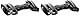 Puig 6799N Racing-Schild (BMW R1200Gs, 13-17’), Schwarz