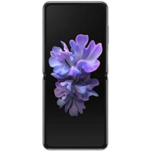 Samsung Galaxy Z Flip 5G, US Version, 256GB, Mystic Gray - Unlocked (Renewed)