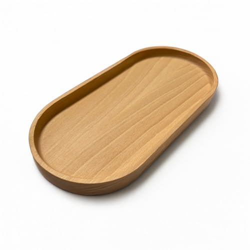 EKFJAELL dekoratives Holztablett, perfekt zum Servieren, Dekorieren und...