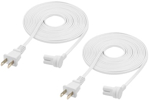 Cable Sonos Era 100 extra largo de 7.5 metros con conector ajustado de perfil bajo blanco