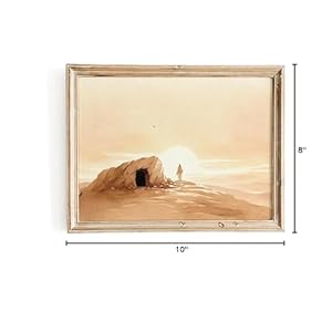 ESSEN Life | The Empty Tomb | Christian Easter Decorations, Easter Decorations Religious, Resurrection Decorations, Resurrection of Jesus Christ, Jesus Poster Decor, Christian Wall Art, Christian Home ESSEN Life The Empty Tomb Christian Easter Decorations Easter Decorations Religious Resurrection Decorations Resurrection of Jesus Christ Jesus Poster Decor Christian Wall Art Christian Home