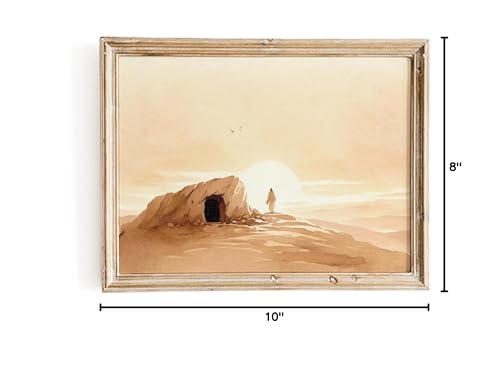 ESSEN-Life-The-Empty-Tomb-Christian-Easter-Decorations-Easter-Decorations-Religious-Resurrection-Decorations-Resurrection-of-Jesus-Christ-Jesus-Poster-Decor-Christian-Wall-Art-Christian-Home ESSEN Life The Empty Tomb Christian Easter Decorations Easter Decorations Religious Resurrection Decorations Resurrection of Jesus Christ Jesus Poster Decor Christian Wall Art Christian Home