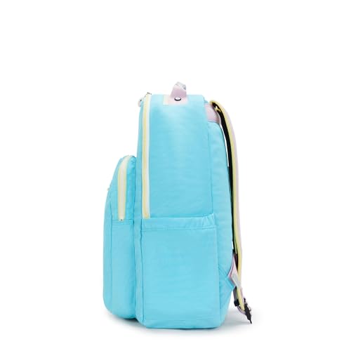 Image of Kipling Women's Seoul 15 inch Laptop Backpack, Durable, Roomy with Padded Shoulder Straps, Built-In Protective Sleeve